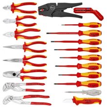 KNIPEX 2120 mechanics tool set 20 tools
