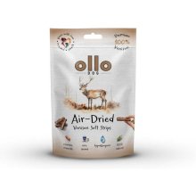 OLLO Air-Dried Venison strips - dog treat -...