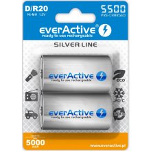 EverActive Rechargeable batteries R20/D...