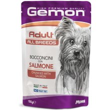 Gemon Dog pouches chunkies Adult with Salmon...