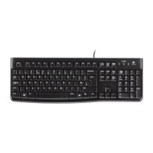 Logitech K120 Corded Keyboard - BLACK - USB...