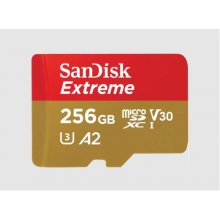 Mälukaart SANDISK Extreme 256 GB microSDXC...