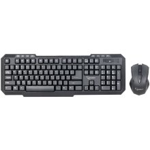 Klaviatuur GEMBIRD KEYBOARD +MOUSE WRL...