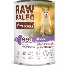 VetExpert RAW PALEO Duoprotein Duck & Boar...