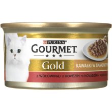 Purina GOURMET Gold Sauce Delight Beef - wet...