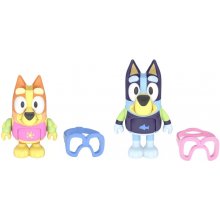 Tm Toys Bluey Figures 2pack Fun at the pool