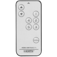 LOGILINK HDMI switch, 5x1-port 4K/60Hz