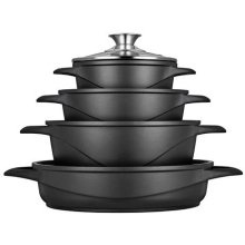 Smile MGK-17 soup pot Black Aluminium