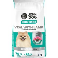 JOHN DOG Good Form Adult Mini Veal with lamb...