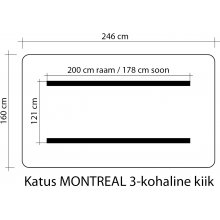 Home4you Kiigekatus MONTREAL 3 160x246cm...