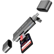 Icy Box IB-CR200-C card reader USB 2.0 Black
