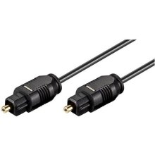 DELTACO TOTO-3 audio cable 3 m Toslink Black