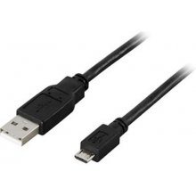 Deltaco USB 2.0 Cable A/micro B, 2m USB...