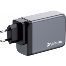 Verbatim GaN charger 240W, 1x USB-A, 3x...