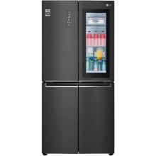 LG Refrigerator SBS 179cm matt black