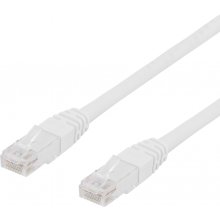 DELTACO Network cable U/UTP Cat6, 15m, white...