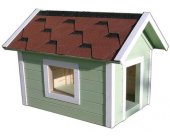 Inpuit Doghouse JACKY - non-insulated - 57 x...
