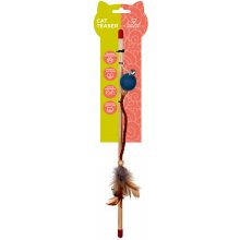 HIPPIE PET cat toy fishing rod, with feather...