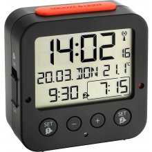 TFA 60.2528.01 Bingo black Digital RC Alarm...