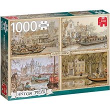 Jumbo Puzzle Canal Boats 1000 - 18855