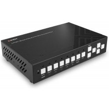 Lindy 5 Port Seamless Multiview KVM Switch