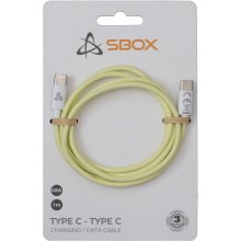 Sbox Type C - Type C M/M 1m yellow TYPEC-1-Y