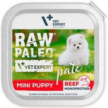 VetExpert RAW PALEO Pate Mini Puppy Beef -...