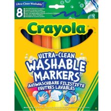 CRAYOLA 8 pestavat markerit