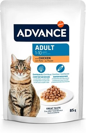 Advance chicken cat food best sale