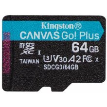 Mälukaart Kingston tehnoloogia Canvas Go!...