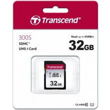 Флешка TRANSCEND SDHC 300S 32GB Class 10...