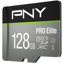 Mälukaart PNY PRO Elite 128 GB MicroSDXC...