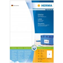 Herma Etiketten Premium A4 weiß 105x148 mm...
