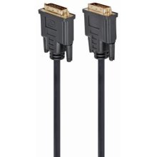 Gembird DVI-D/DVI-D 3m DVI cable Black
