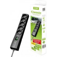Ever CLASSIC 3m Black 5 AC outlet(s) 250 V