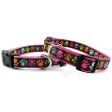 Record Dog collar 2,5 x 55-70 cm pink