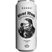 KARKSI Blond Munk light beer 6% 0.5L