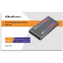 Qoltec 52272 Enclosure for drive M.2 SSD |...