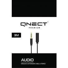 QNECT кабель 3.5 male-3.5 female, 3m...