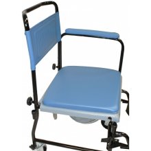 HERDEGEN Folding toilet trolley Blue