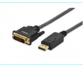 Ednet Adapter cable DP /DVI-D M/M 2 m black...