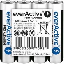 EverActive BATTERIES LR03/AAA PRO ALKALINE...