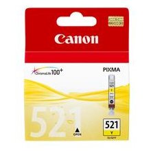 Тонер Canon CLI-521Y Yellow Ink Cartridge