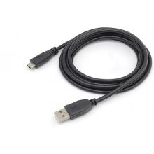 Equip Kabel USB-A 2.0 -> C St/St 2.00m 3A...