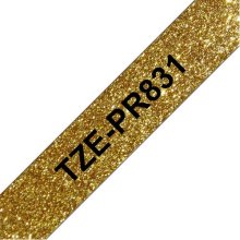 Brother TZE-PR831 label-making tape Black on...