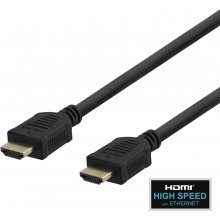 DELTACO Кабель HDMI, высокоскоростной HDMI с...