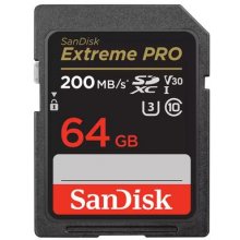 Mälukaart SANDISK Extreme PRO 64 GB SDXC...