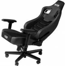 Elite Chair Black Leather & Suede Edition