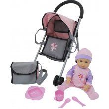 Smily Play Stroller with a doll