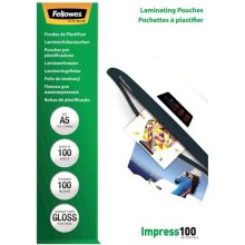 FELLOWES A5 Glossy 100 Micron Laminating...